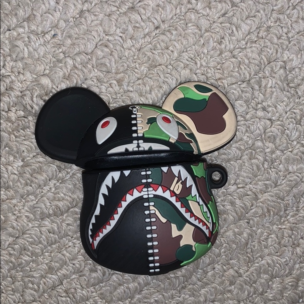 Bape x Bearbrick AirPods case